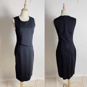 HOTEL PARTICULIAR Sleeveless Ponte Sheath Dress